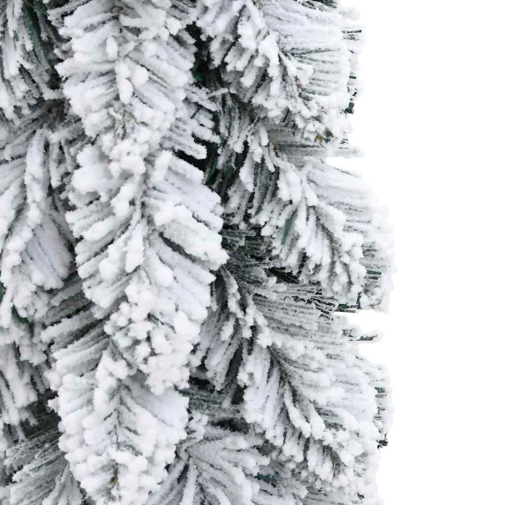 Artificial Pre-lit Christmas Tree with 30 LEDs and Flocked Snow 60 cm Price