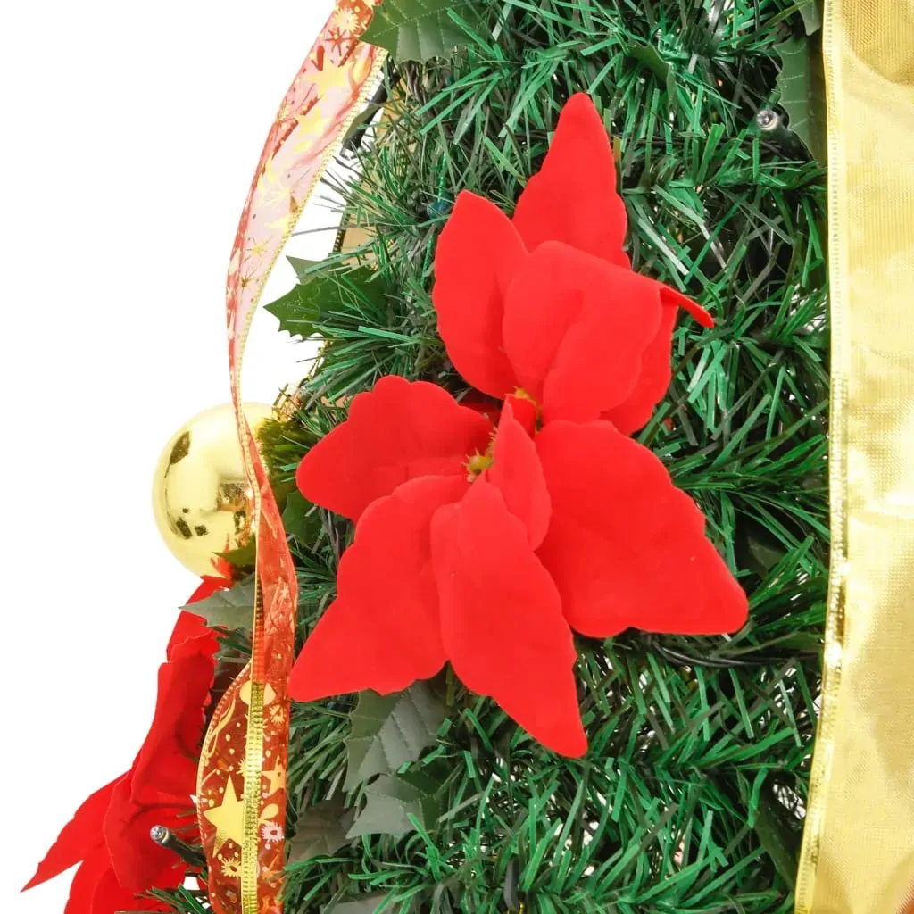 Artificial Christmas Tree Pop-up 100 LEDs Green 150 cm Price