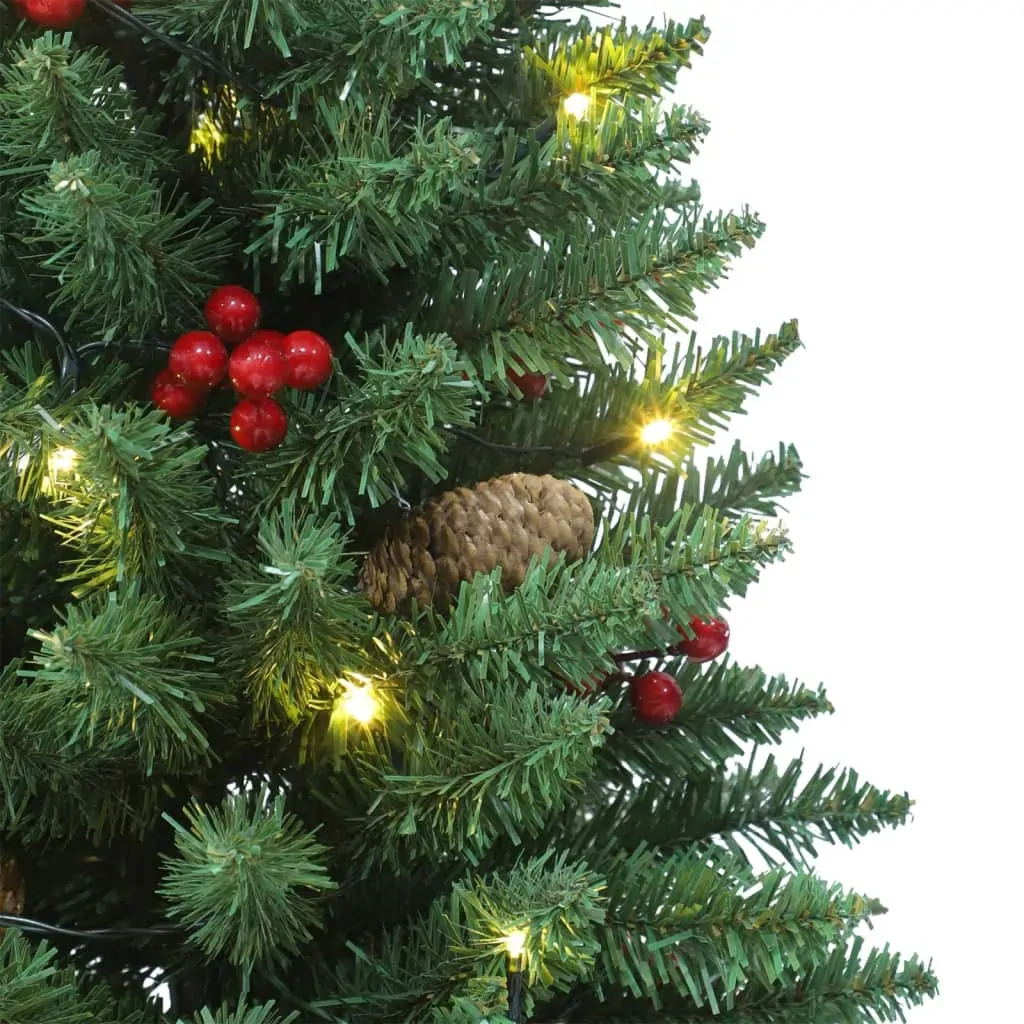 Artificial Christmas Trees 2 pcs 100 LEDs Green 120 cm Price