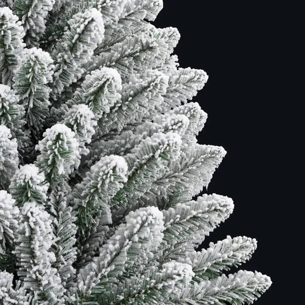 Artificial Hinged Christmas Tree with Flocked Snow 120 cm Price