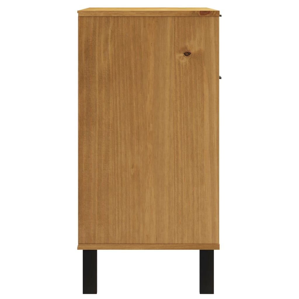 Sideboard FLAM 80x40x80 cm Solid Wood Pine Price
