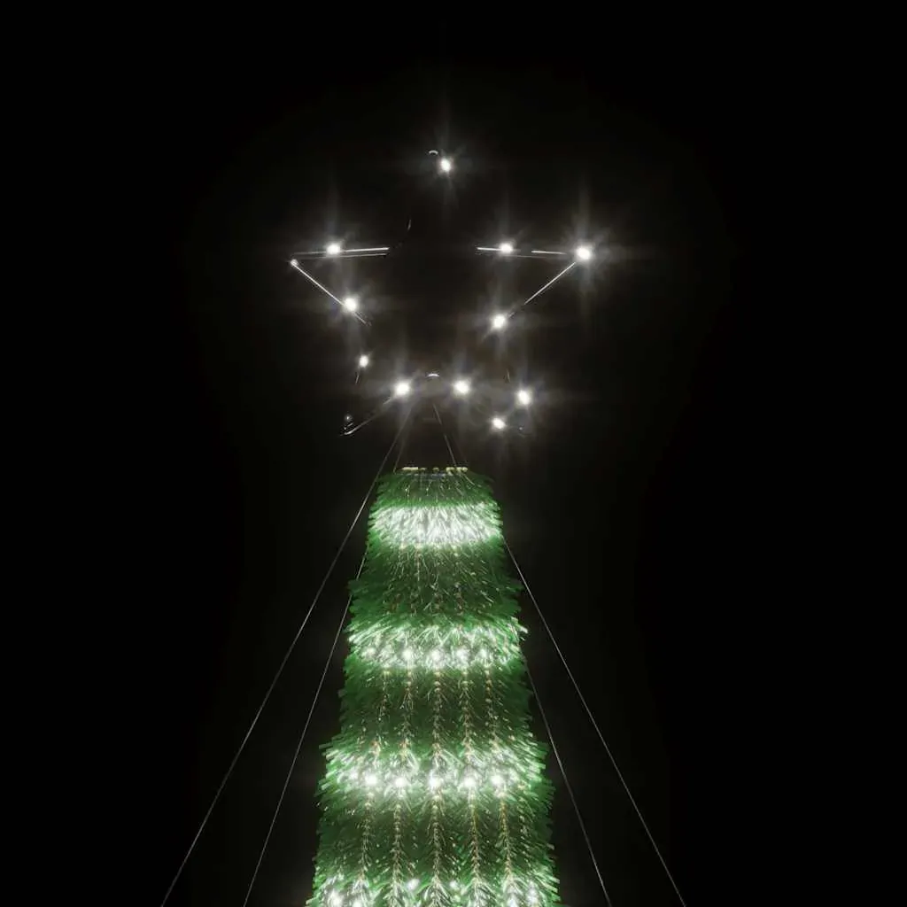 LED Christmas Tree 275 LEDs Cold White 180 cm Price