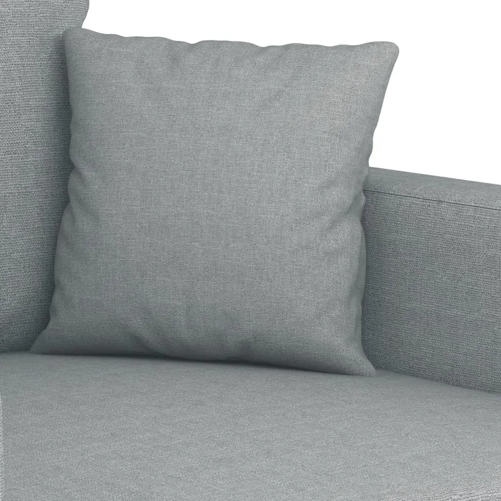 Sofa Chair Light Grey 60 cm Fabric Price