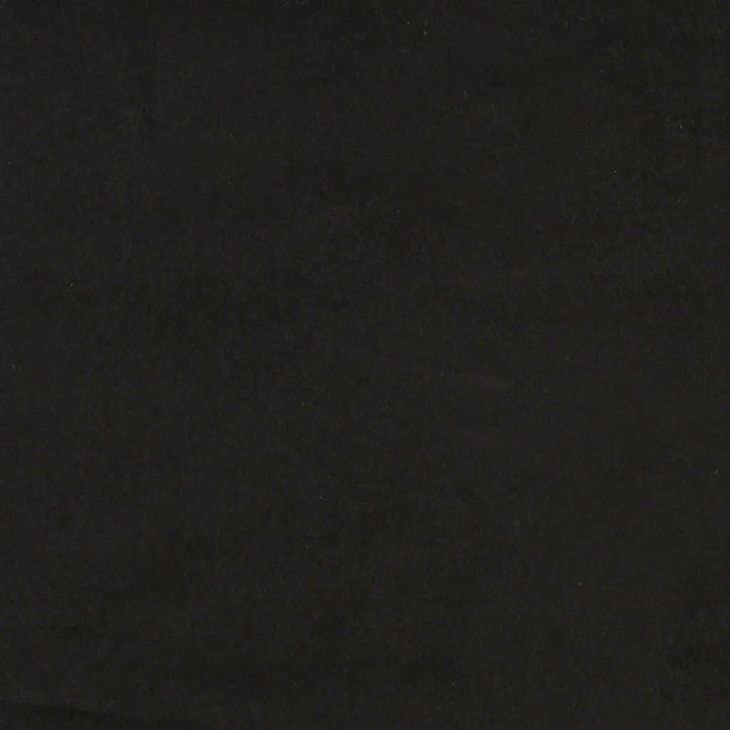 2-Seater Sofa Black 140 cm Velvet Price
