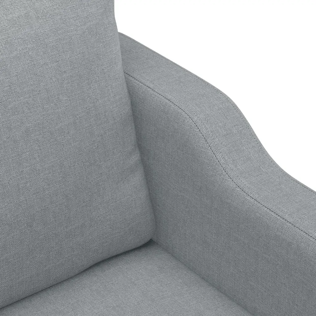 Sofa Chair Light Grey 60 cm Fabric Price