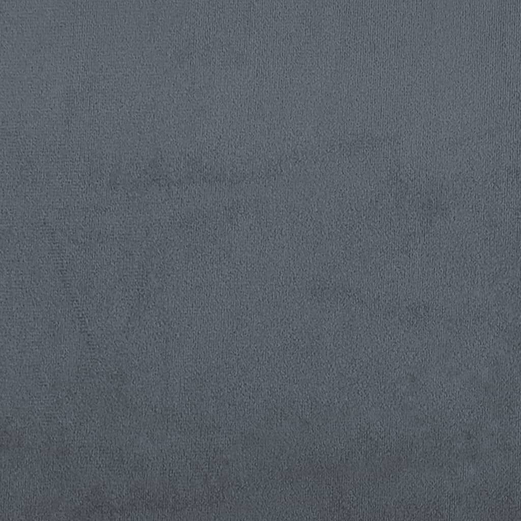 Sofa Chair Dark Grey 60 cm Velvet Price