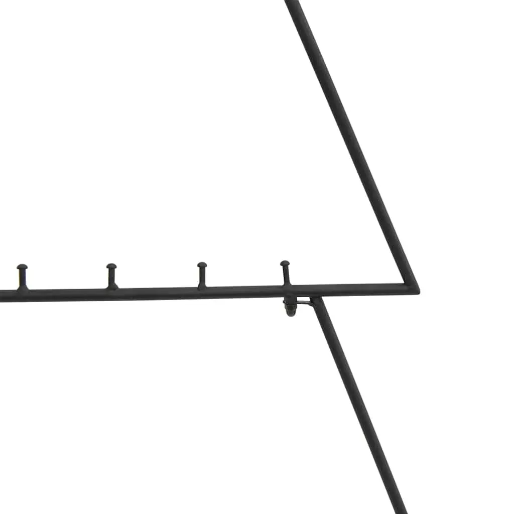 Metal Christmas Tree for Decoration Black 125 cm Price