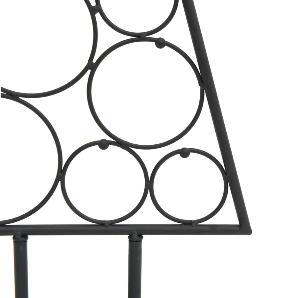 Metal Christmas Tree for Decoration Black 125 cm Price