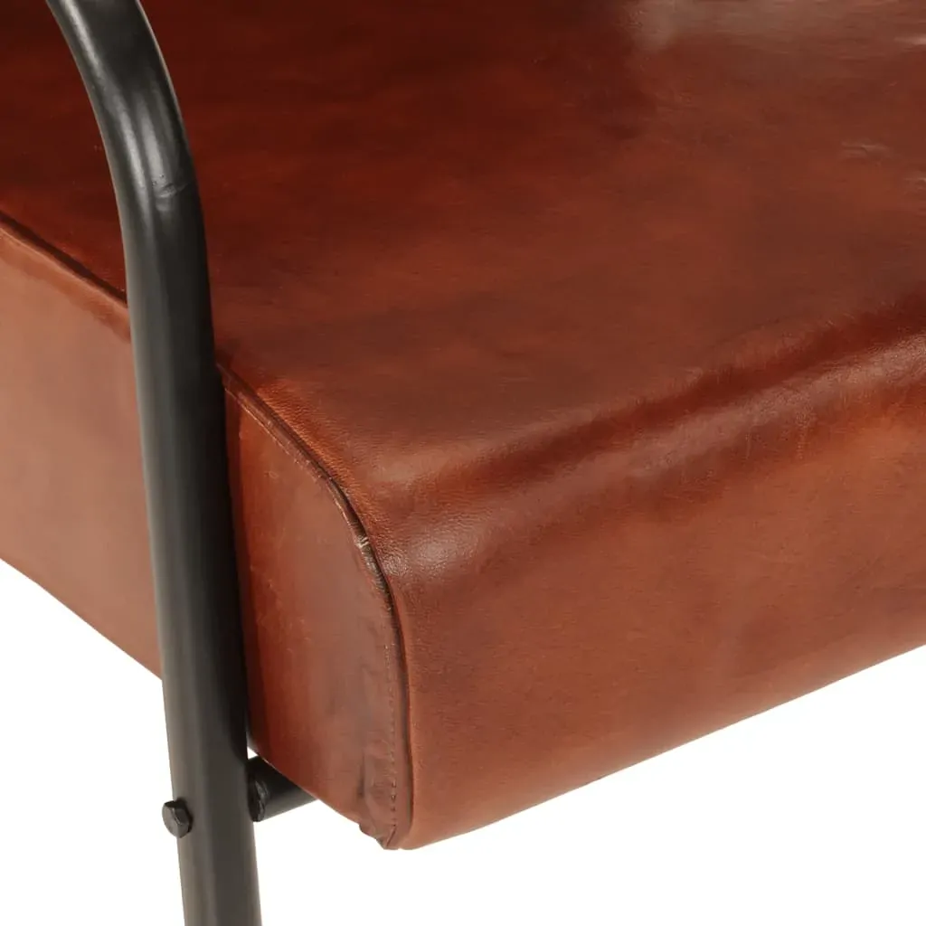 Sofa Chair Brown Real Leather Price