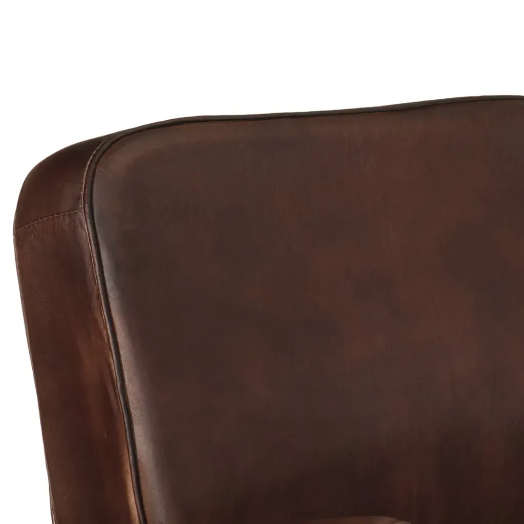 Sofa Chair Brown Real Leather Price