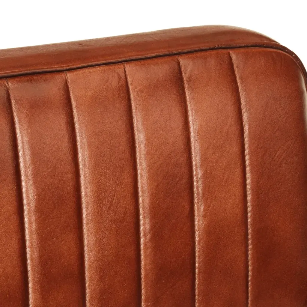 Sofa Chair Brown Real Leather Price