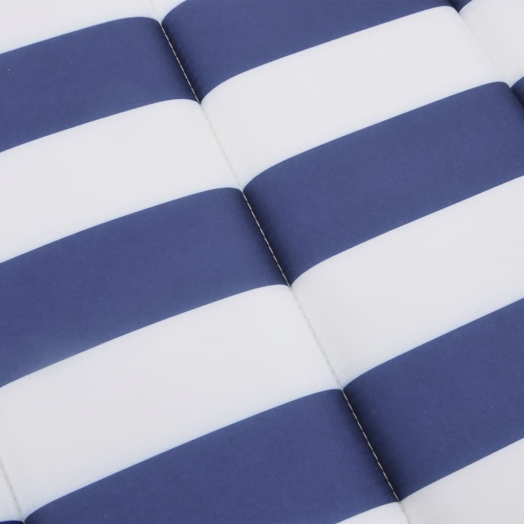 Sun Lounger Cushion Blue&White Stripe Oxford Fabric Price