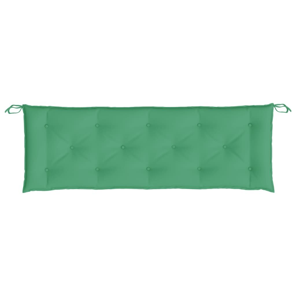 Garden Bench Cushions 2pcs Green 150x50x7cm Oxford Fabric Price