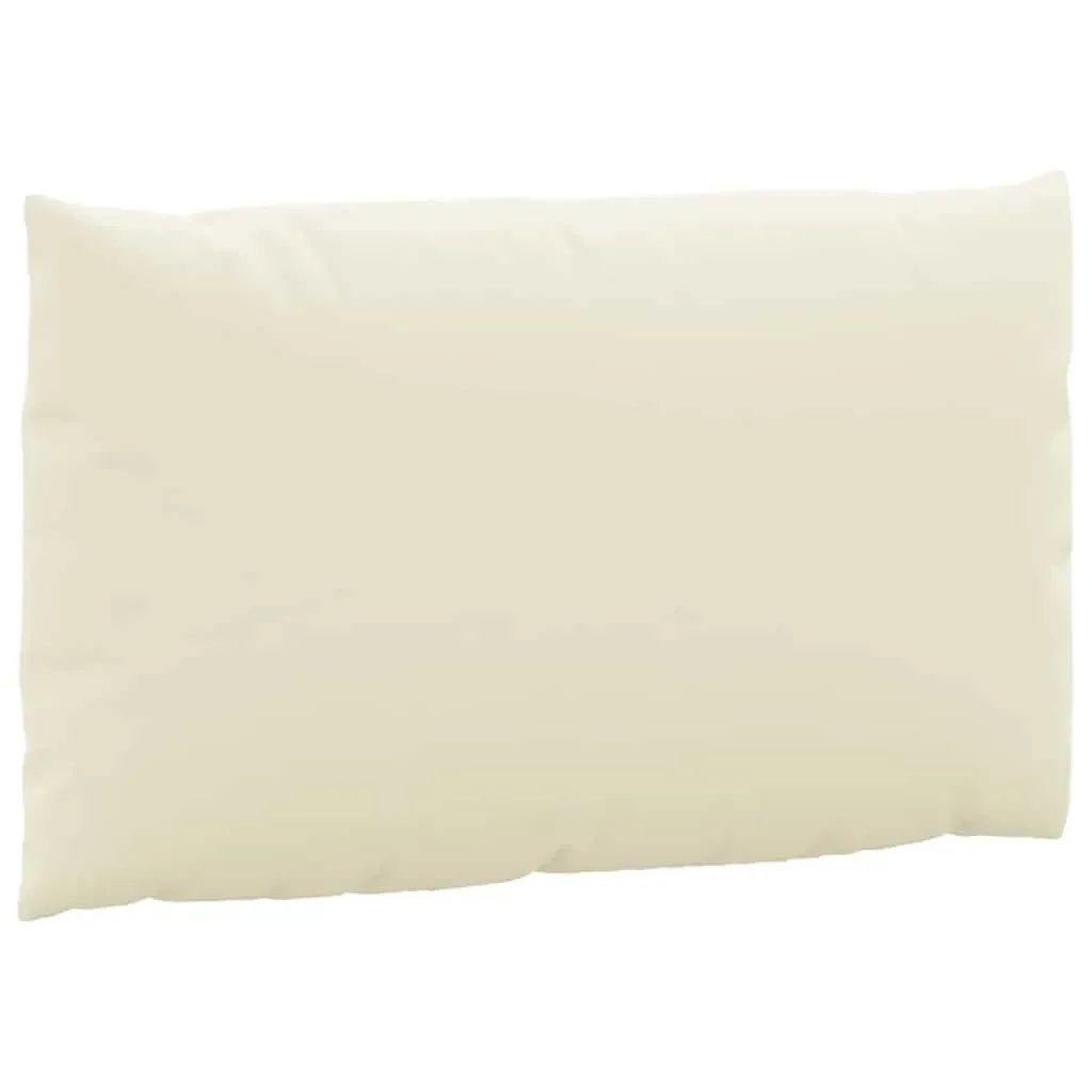 Pallet Cushions 3 pcs Cream White Oxford Fabric Price
