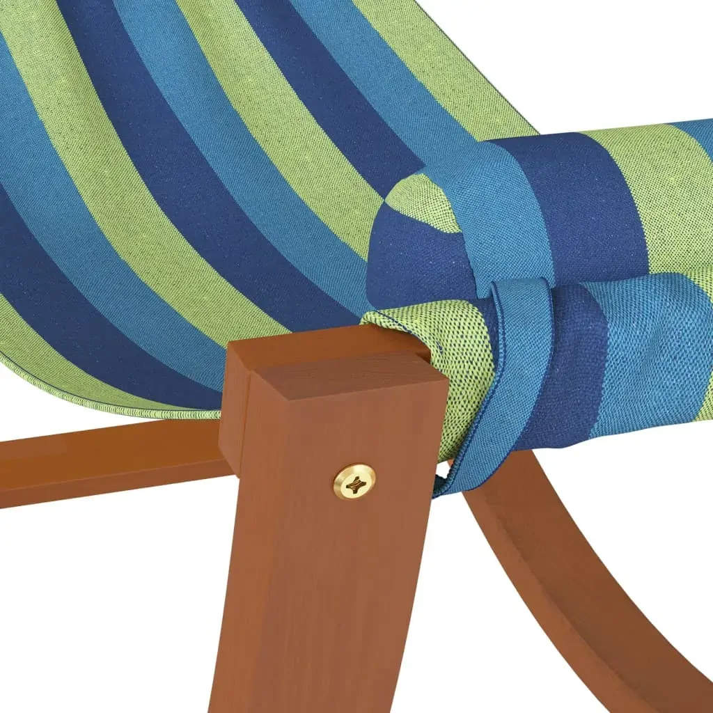 Rocking Hammock for Kids Blue and Green Fabric Price