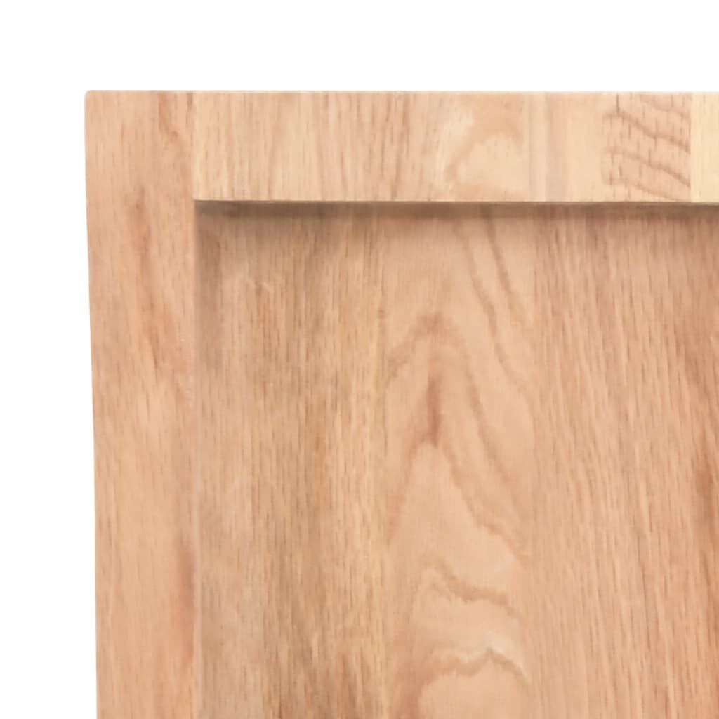 Wall Shelf Light Brown 40x30x(2-4) cm Treated Solid Wood Oak Price