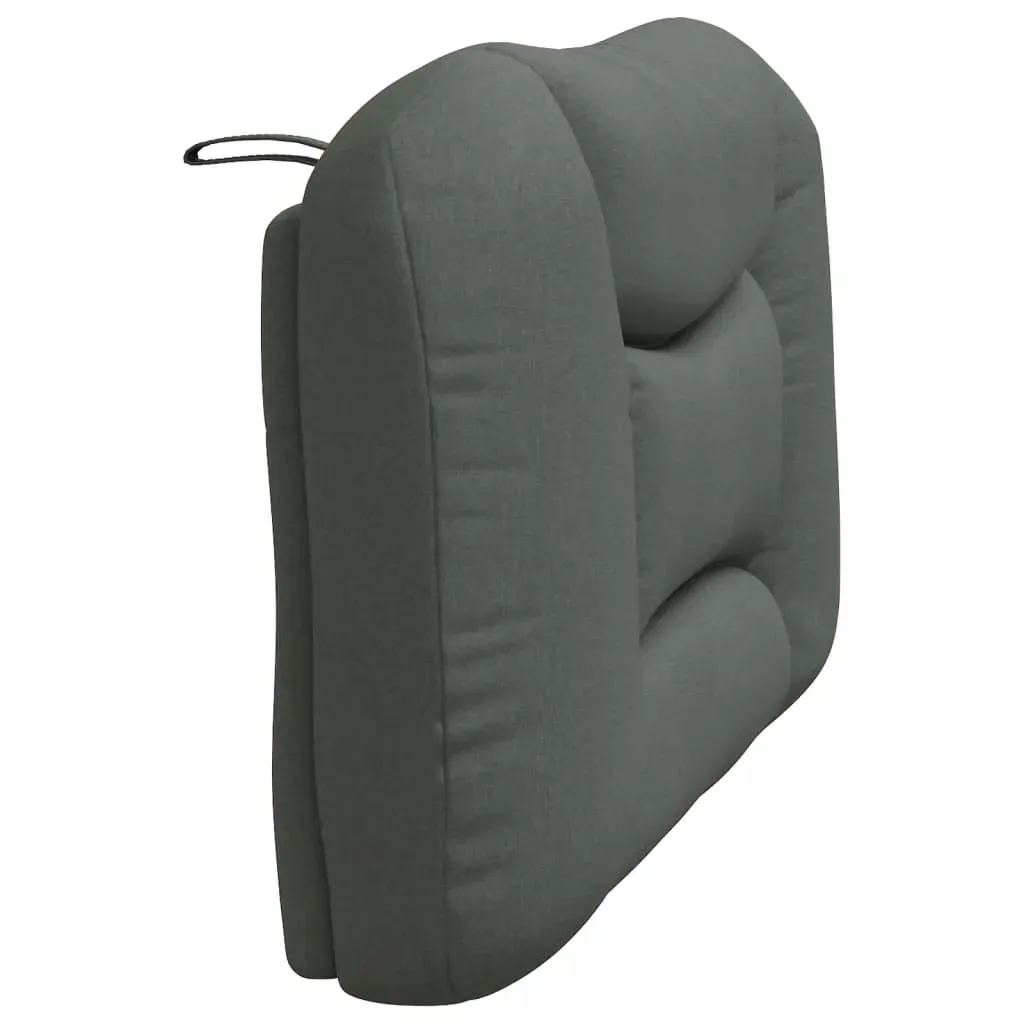 Headboard Cushion "Hvar" Dark Grey 107 cm King Single Fabric Price
