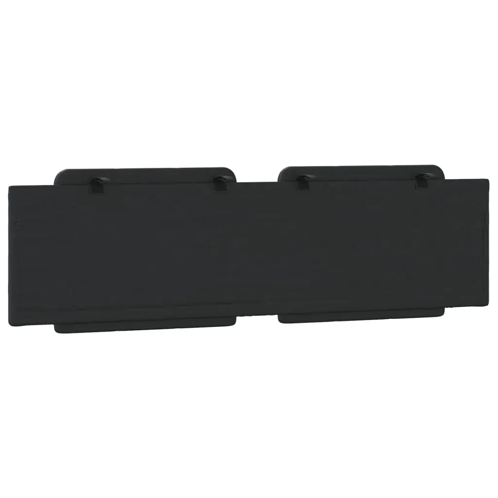 Headboard Cushion "Zadar" Black 180 cm Faux Leather Price