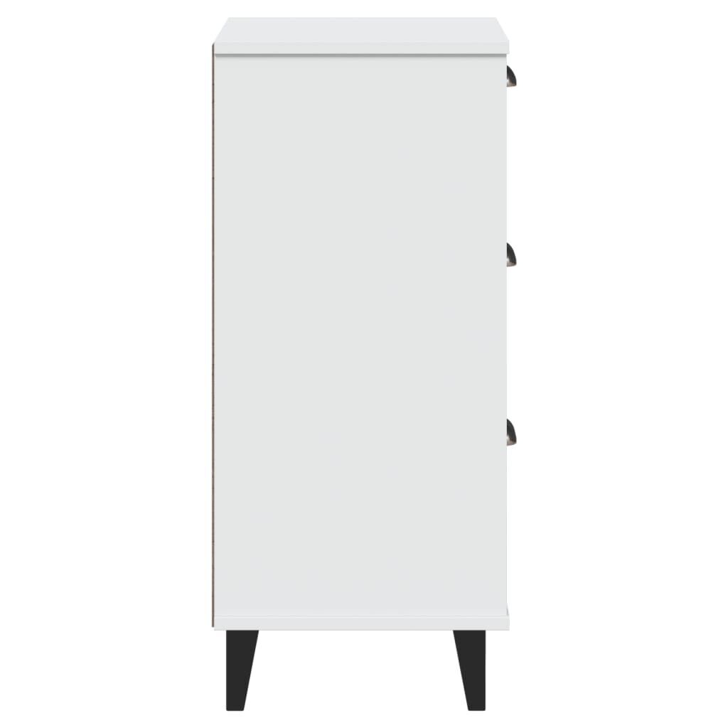 Bedside Cabinet VIKEN White Engineered Wood Price