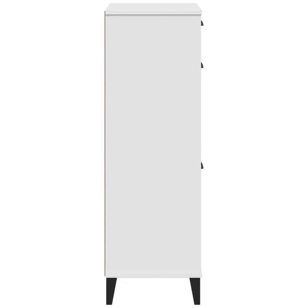 Shoe Cabinet VIKEN White Engineered Wood Price