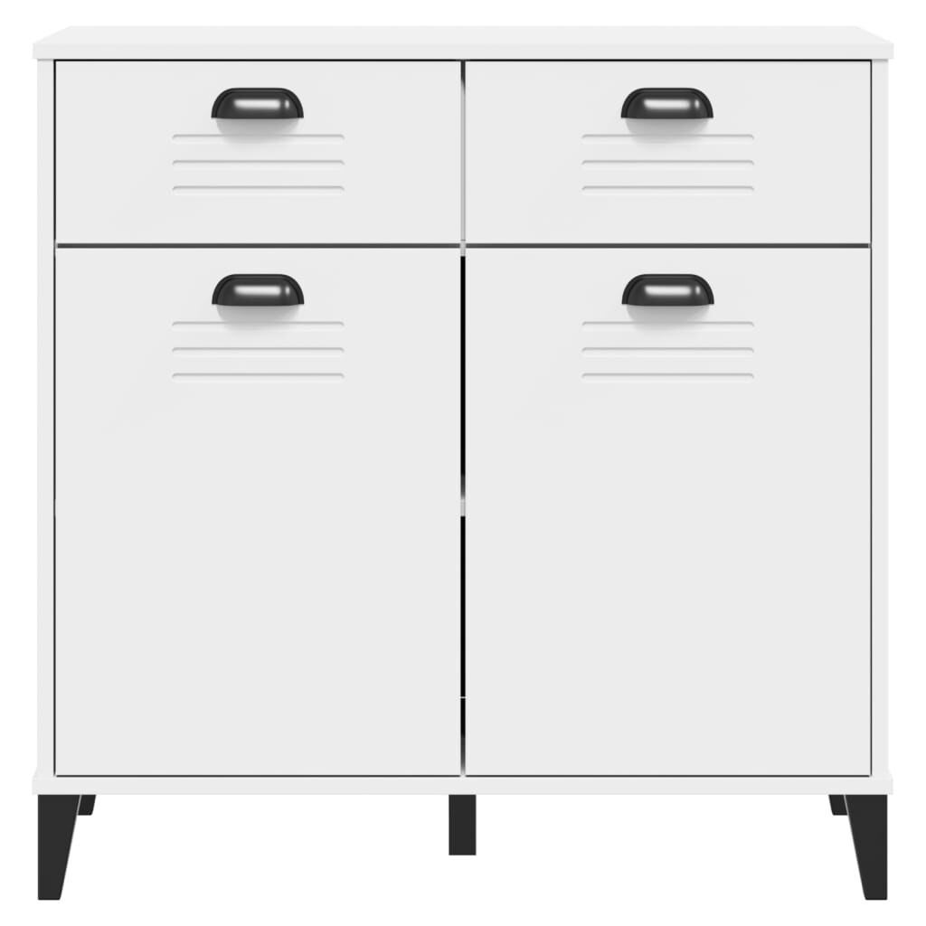 Sideboard VIKEN White 80x40x80 cm Engineered Wood Price