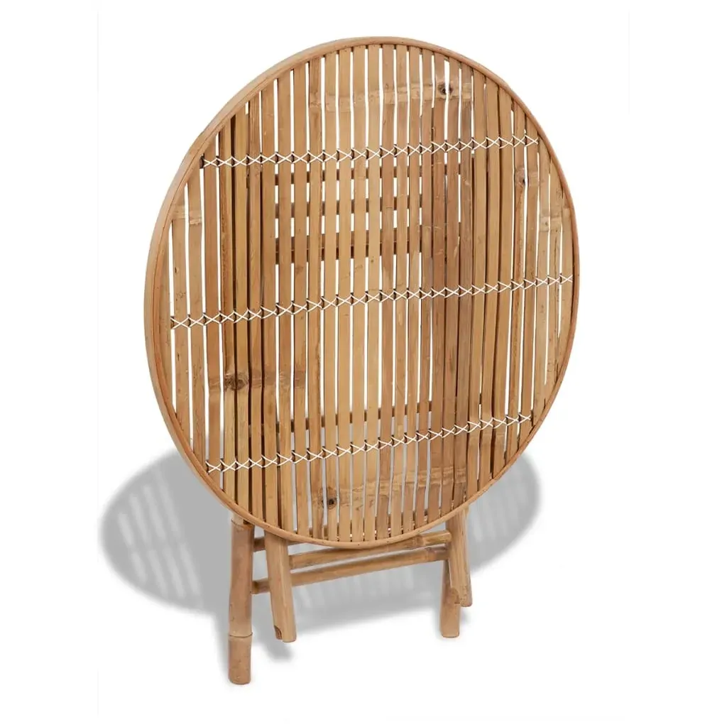 5 Piece Folding Outdoor Dining Set Bamboo Price