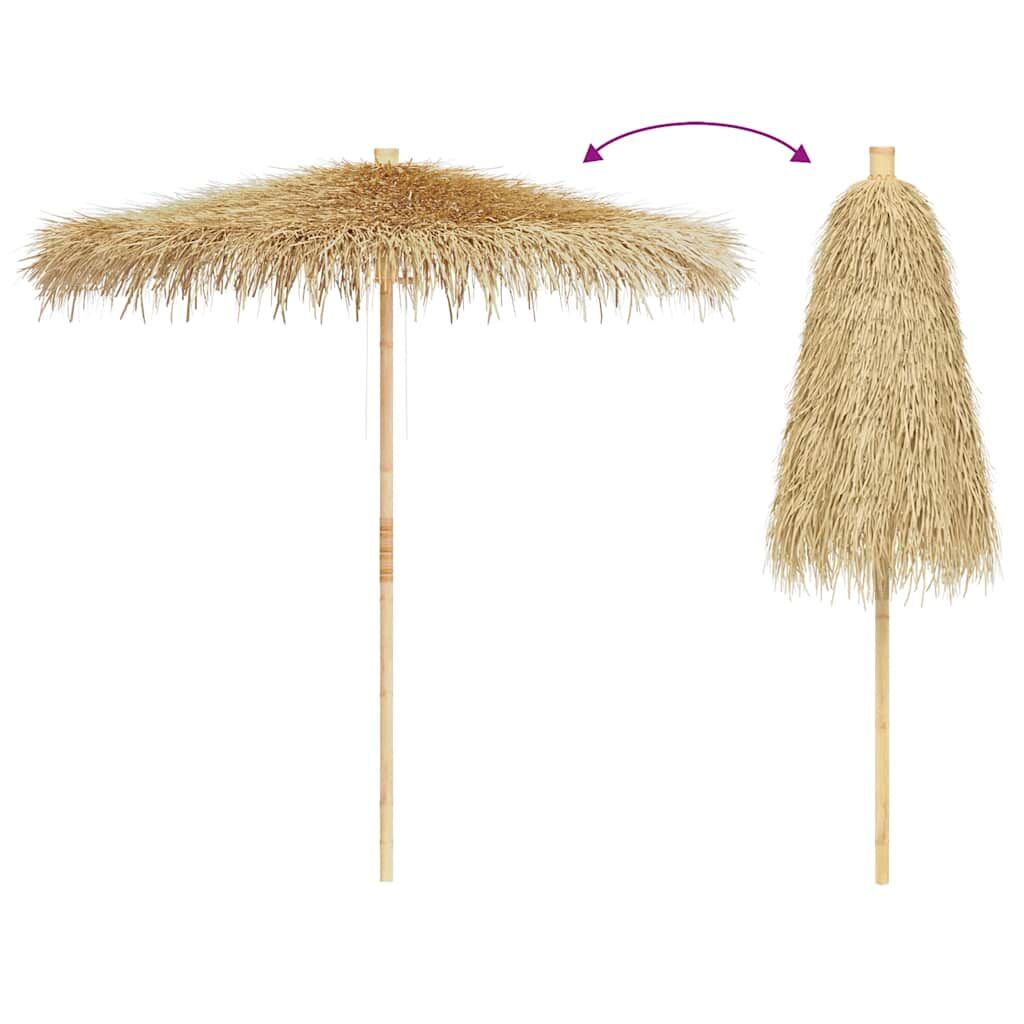 Bamboo Garden Parasol 270 cm with Banana Leaf Roof Price