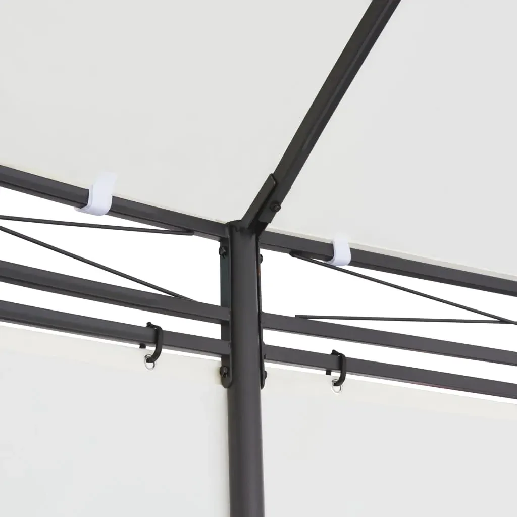 Gazebo Cream White 530x350x265 cm Price