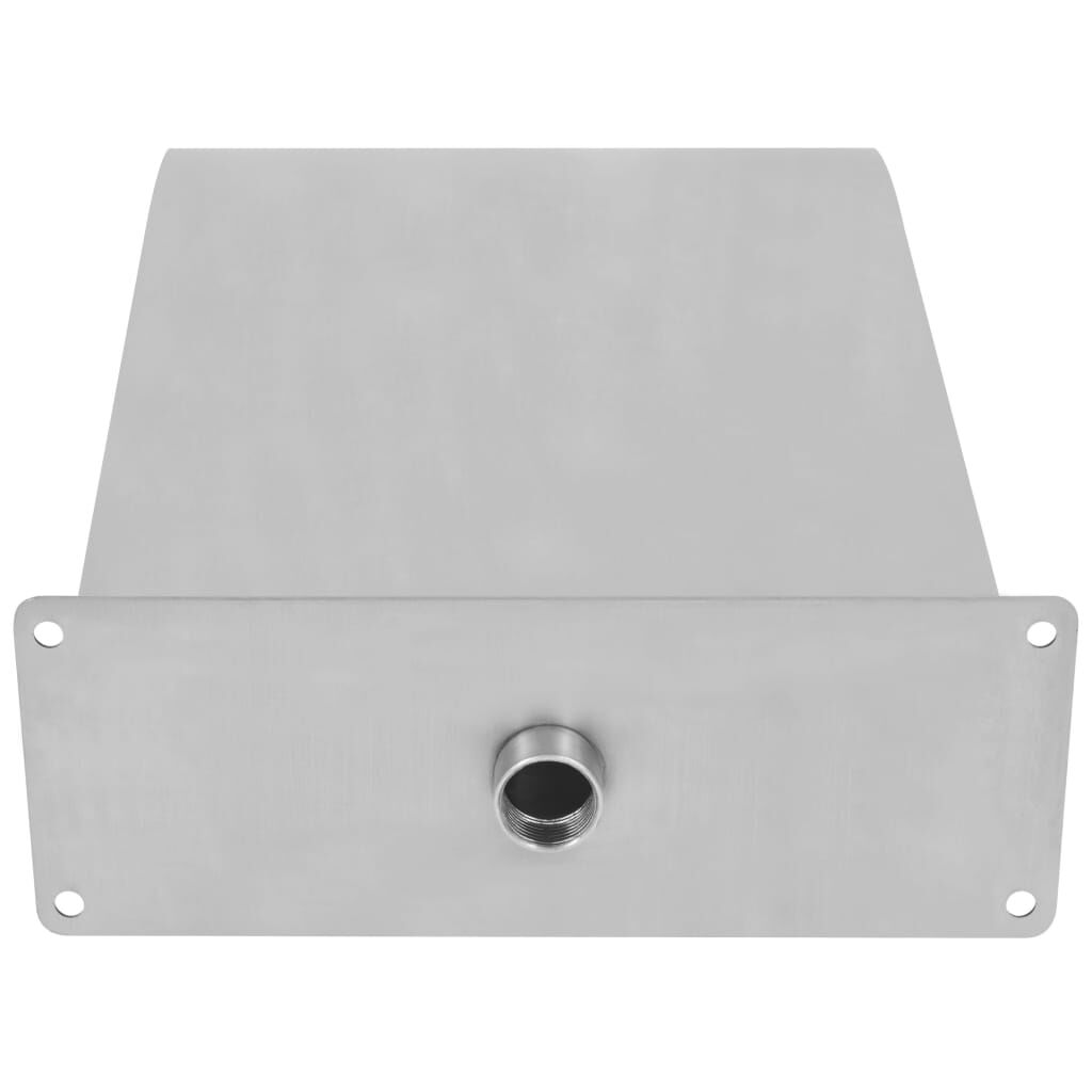 Pool Fountain Stainless Steel 45x30x65 cm Silver Price