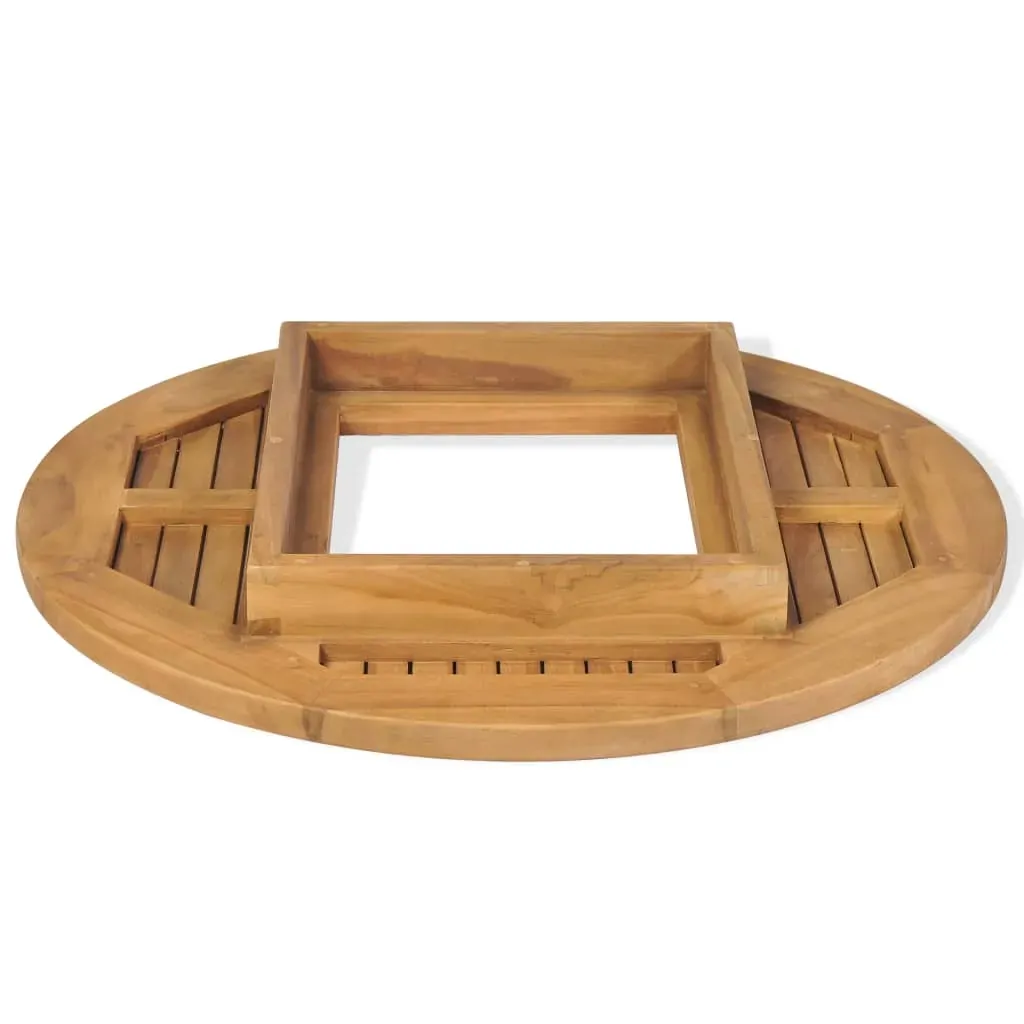 Beer Crate Tabletop Teak 70 cm Price
