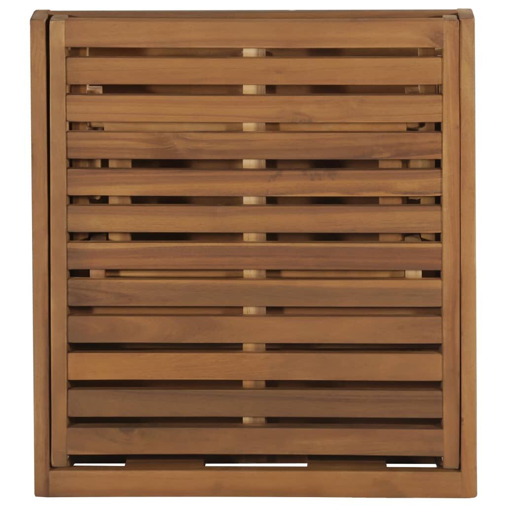 Folding Sun Lounger Solid Acacia Wood Price