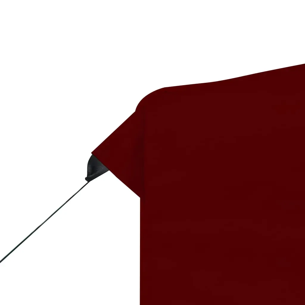 Professional Folding Party Tent with Walls Aluminium 3x3 m Wine Red Price