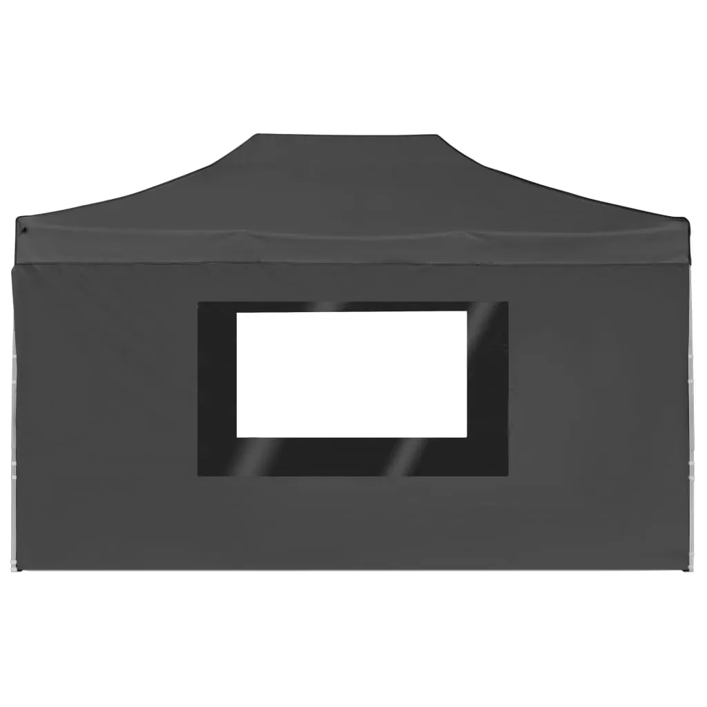 Professional Folding Party Tent with Walls Aluminium 4.5x3 m Anthracite Price