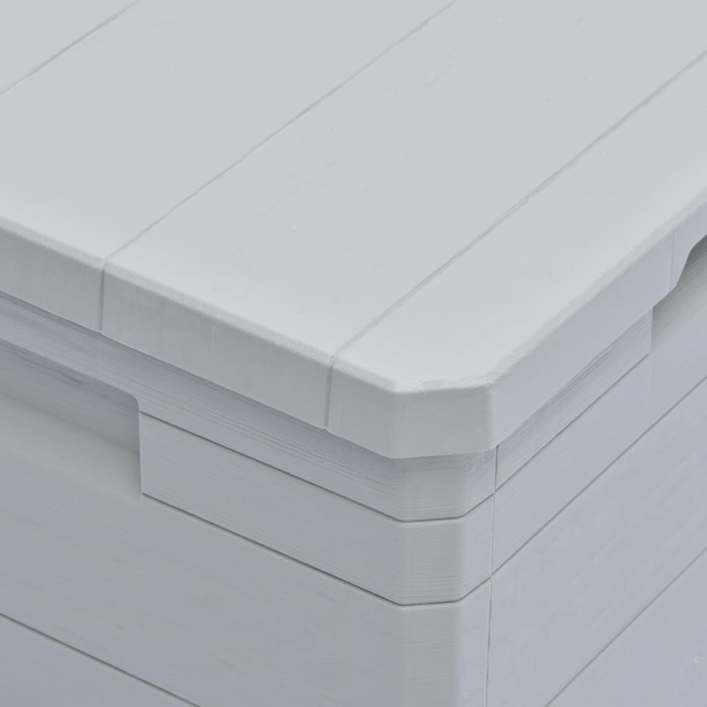 Garden Storage Box 90 L Light Grey Price