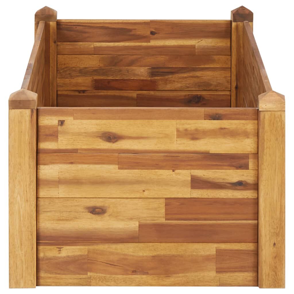 Garden Raised Bed 110x60x44 cm Solid Acacia Wood Price