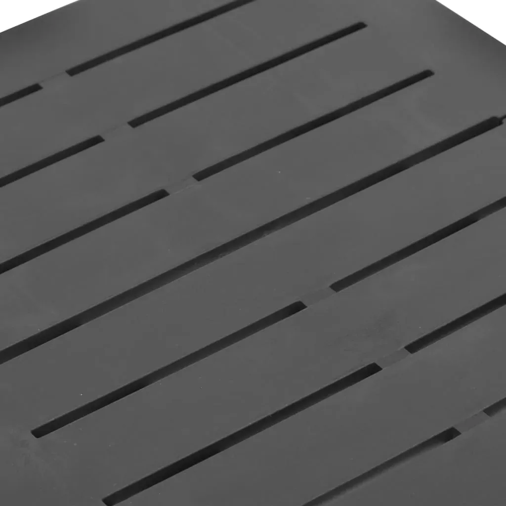 Folding Garden Table Anthracite 45x43x50 cm Plastic Price