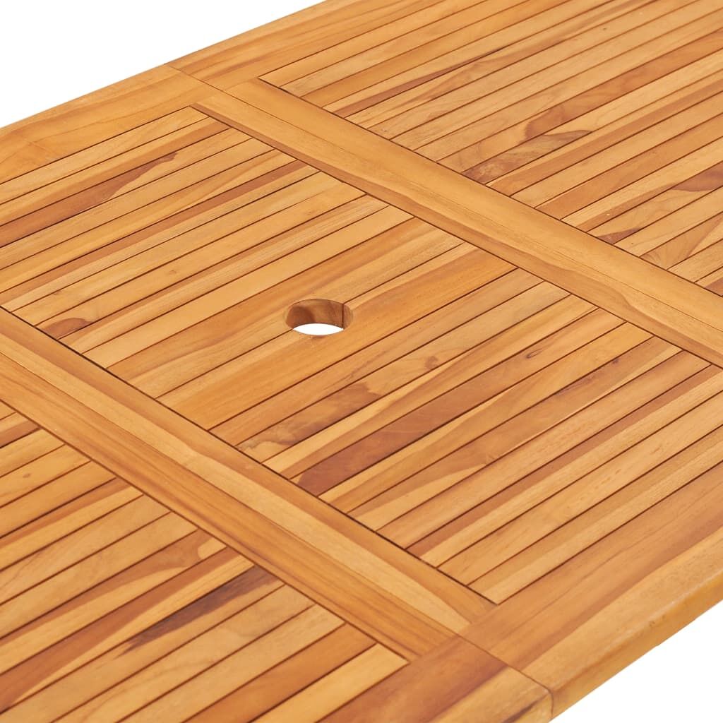 7 Piece Folding Outdoor Dining Set Solid Teak Wood Price