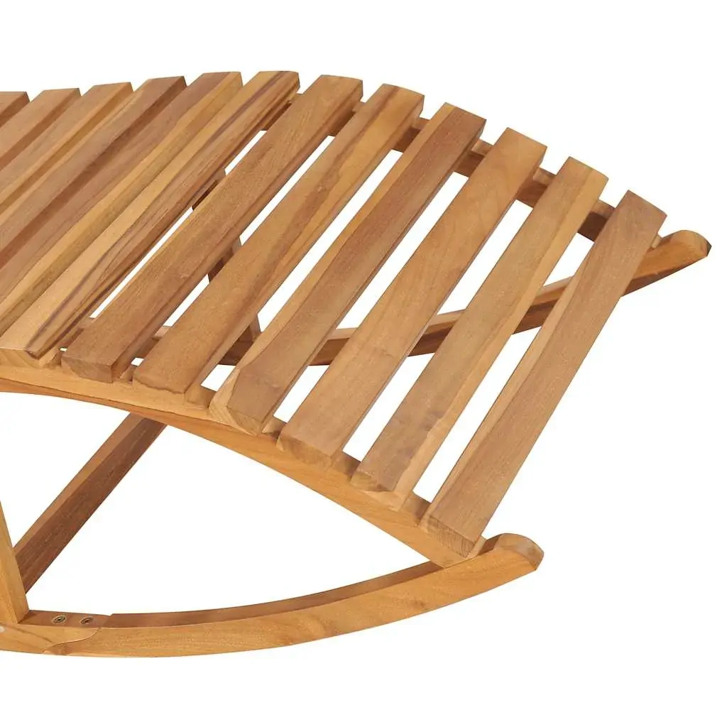 Rocking Sunlounger Solid Teak Wood Price