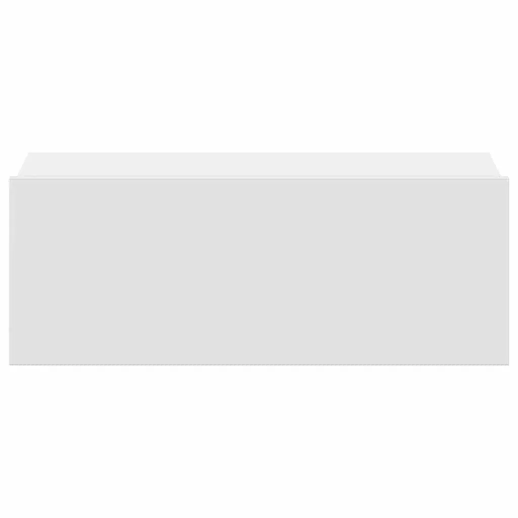 Floating Nightstand White 40x30x15cm Engineered Wood Price