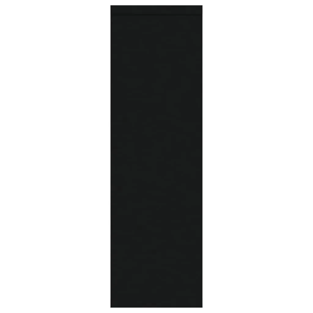 Wall Shelf Black 85x16x52.5 cm Engineered Wood Price