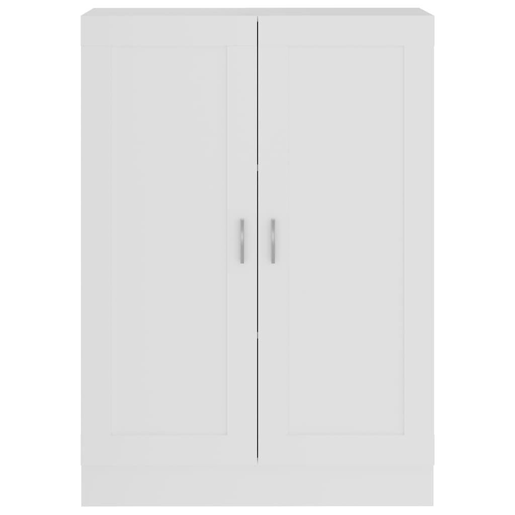 Book Cabinet White 82.5x30.5x115 cm Engineered Wood Price