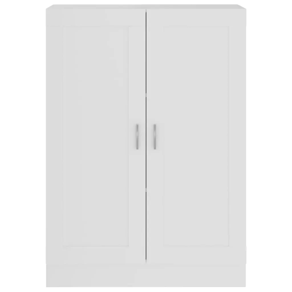 Book Cabinet White 82.5x30.5x115 cm Engineered Wood Price