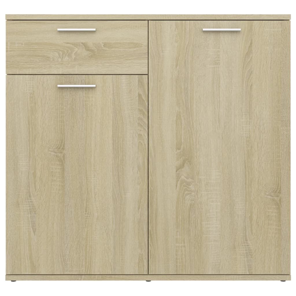 Sideboard Sonoma Oak 80x36x75 cm Engineered Wood Price