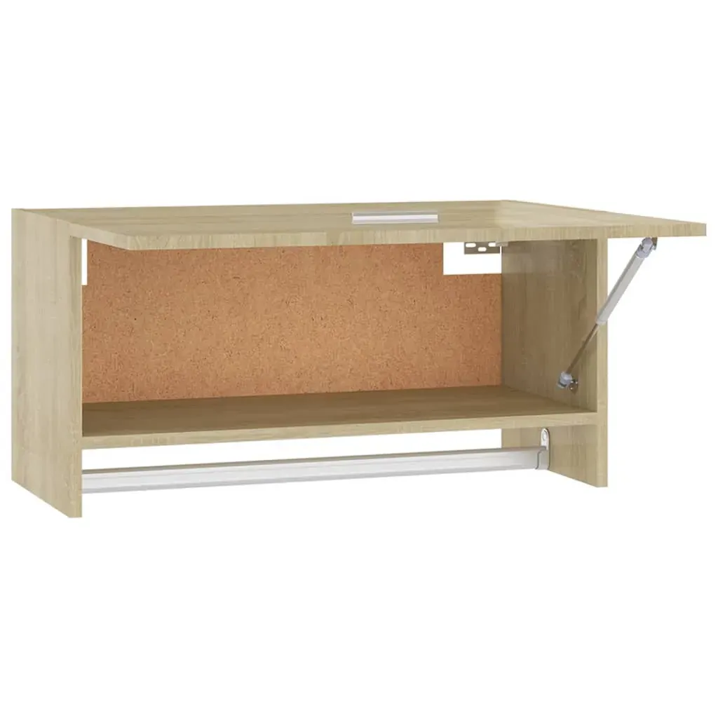 Wardrobe Sonoma Oak 70x32.5x35 cm Engineered Wood Price