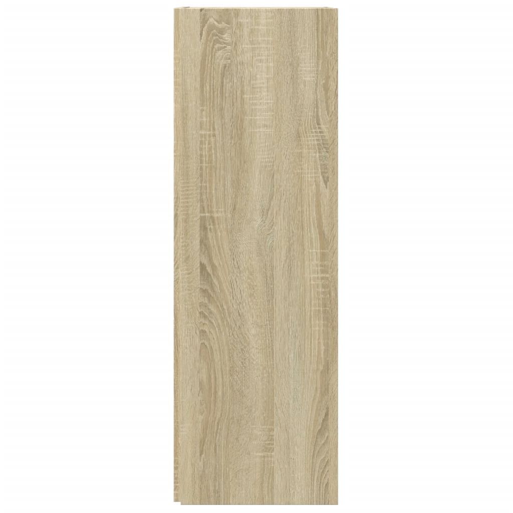 Corner Cabinet Sonoma Oak 33x33x100 cm Engineered Wood Price