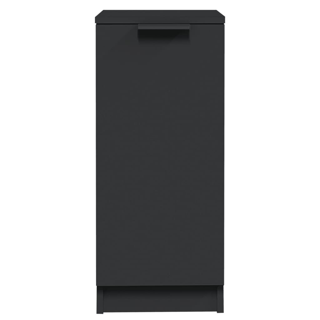 Sideboards 2 pcs Black 30x30x70 cm Engineered Wood Price