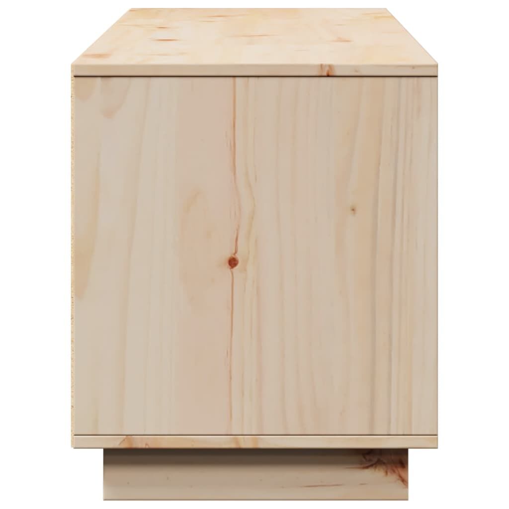 TV Cabinet 156x37x45 cm Solid Wood Pine Price