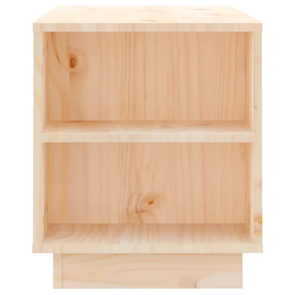 TV Cabinet 110x35x40.5 cm Solid Wood Pine Price
