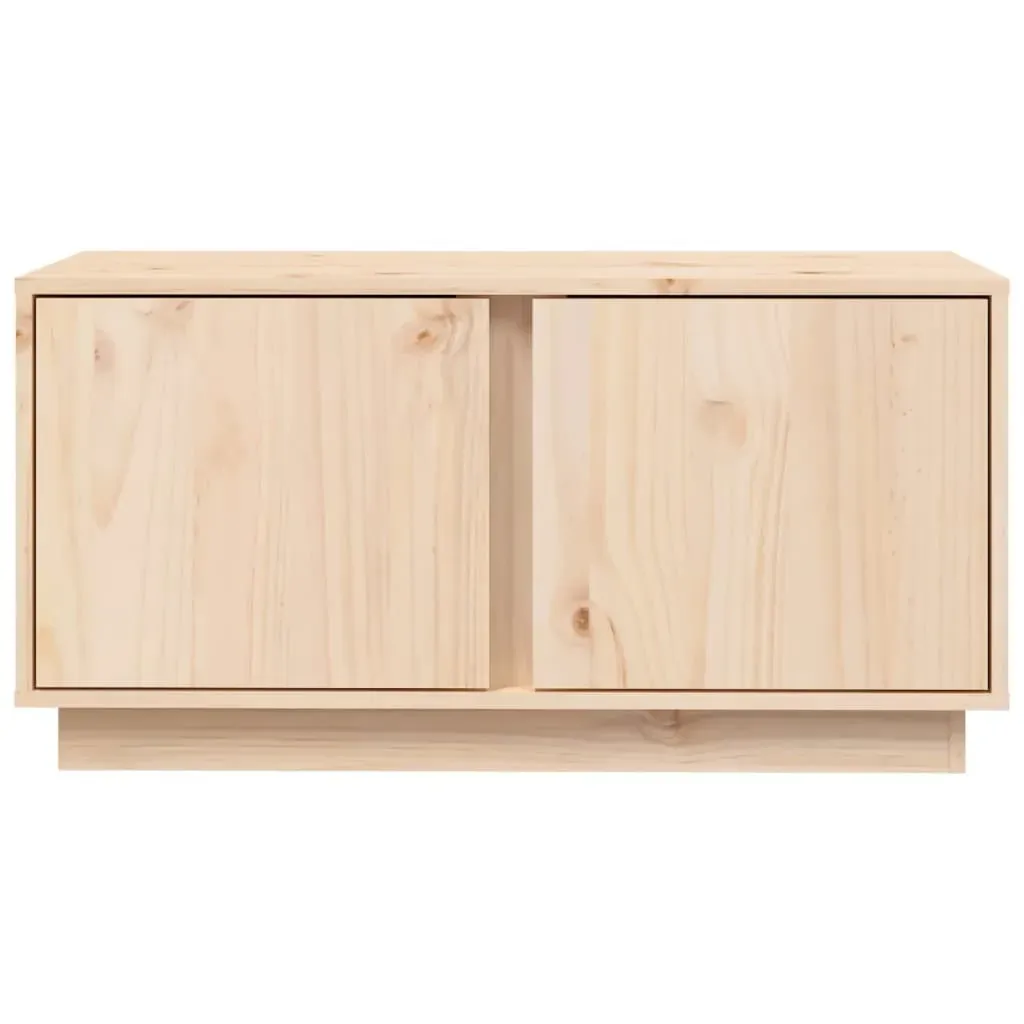 TV Cabinet 80x35x40.5 cm Solid Wood Pine Price