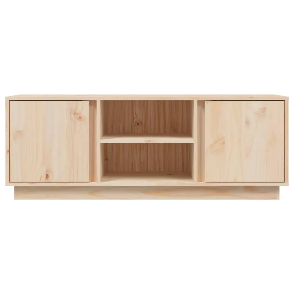 TV Cabinet 110x35x40.5 cm Solid Wood Pine Price